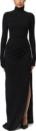 Butter Turtleneck Long Sleeve Maxi Dress | Nordstrom