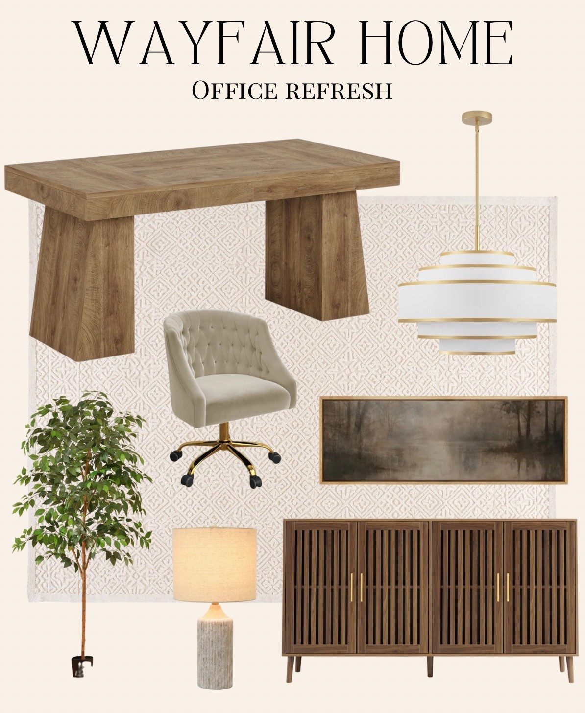 Wayfair office refresh 🙌🏻🙌🏻



#LTKSeasonal #LTKhome #LTKfamily