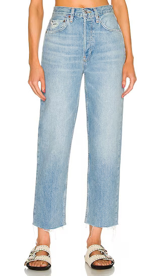 Originals 70s Ultra High Rise Stovepipe in Worn Blue | Revolve Clothing (Global)