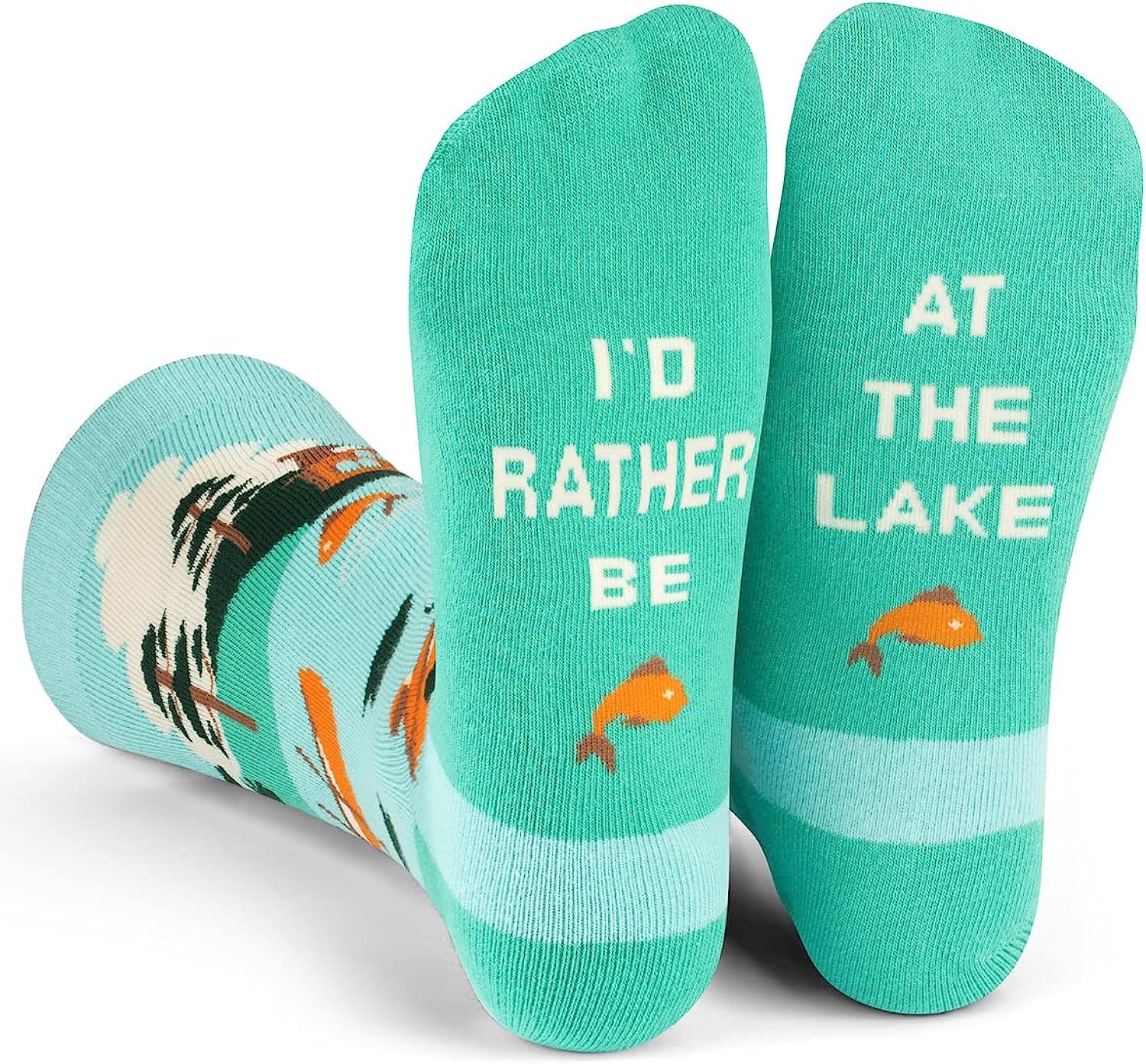 I'd Rather Be - Funny Socks Novelty Gifts For Men, Women and Teens | Amazon (US)