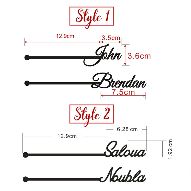 Personalized swizzle sticks table centerpiece Party picks Name drink stirrers Bridal shower Custo... | AliExpress (US)