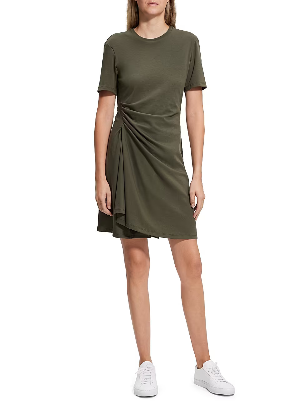 Draped T-Shirt Dress | Saks Fifth Avenue