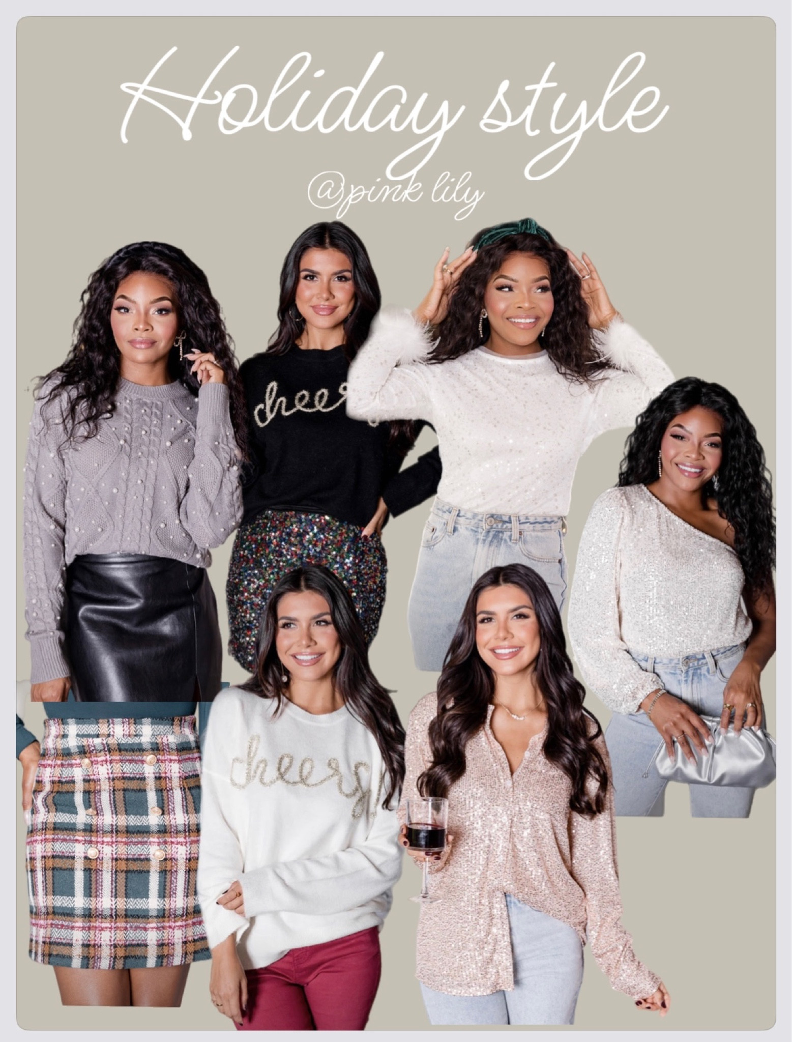 Holiday tops for all the Winter holiday festivities!!  🤍❄️ 🥂 


New Year’s Eve outfit inspo • teacher holiday outfit inspo • office party tops • Christmas party tops • Christmas party outfits • Christmas sweaters outfits 

#LTKparties #LTKSeasonal #LTKHoliday