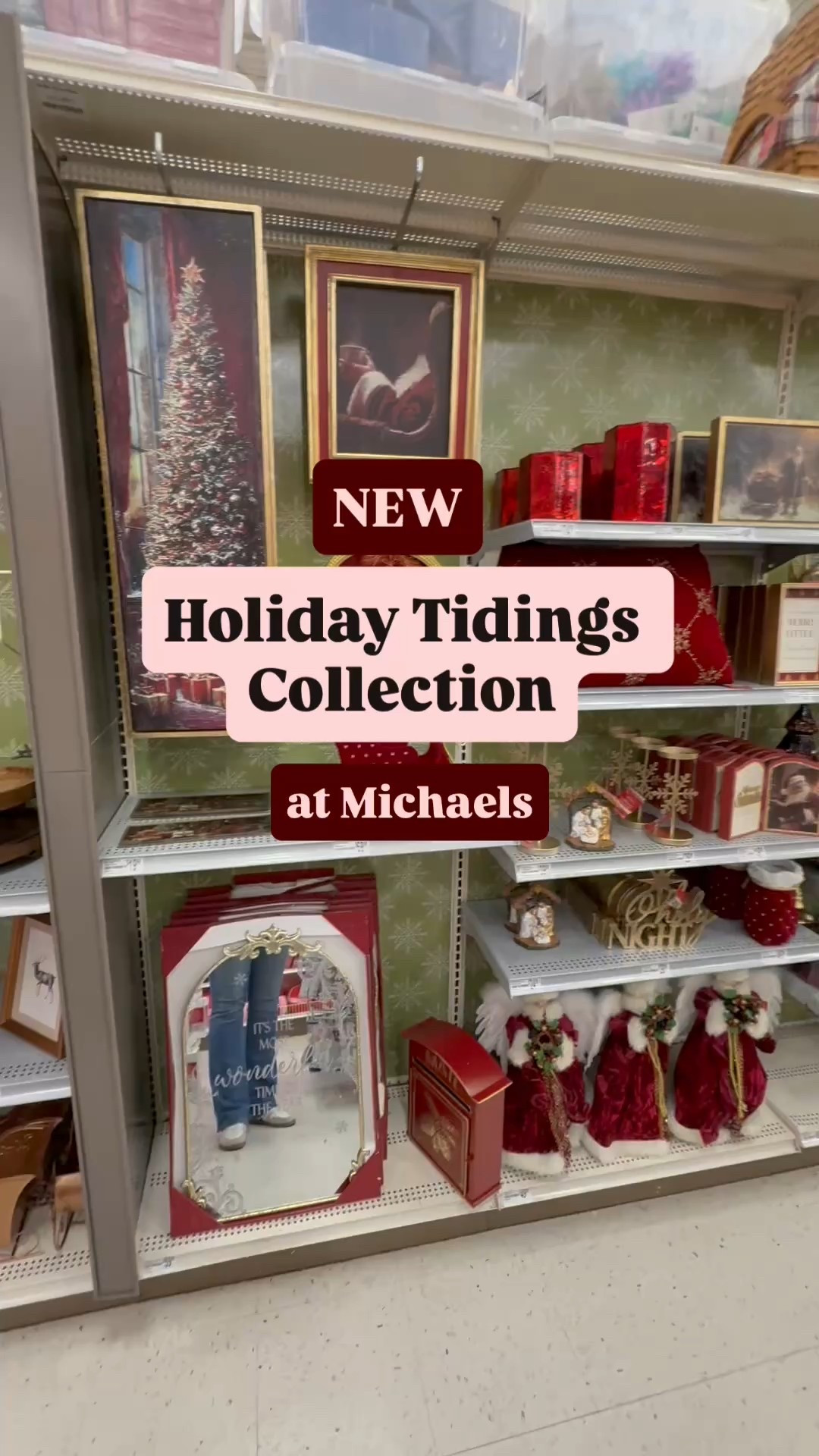 New Holiday Tidings Collection at Michaels!! 

#LTKHoliday #LTKSeasonal #LTKHome