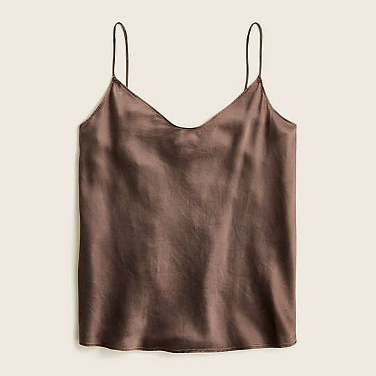 Washable silk charmeuse camisole top | J. Crew US