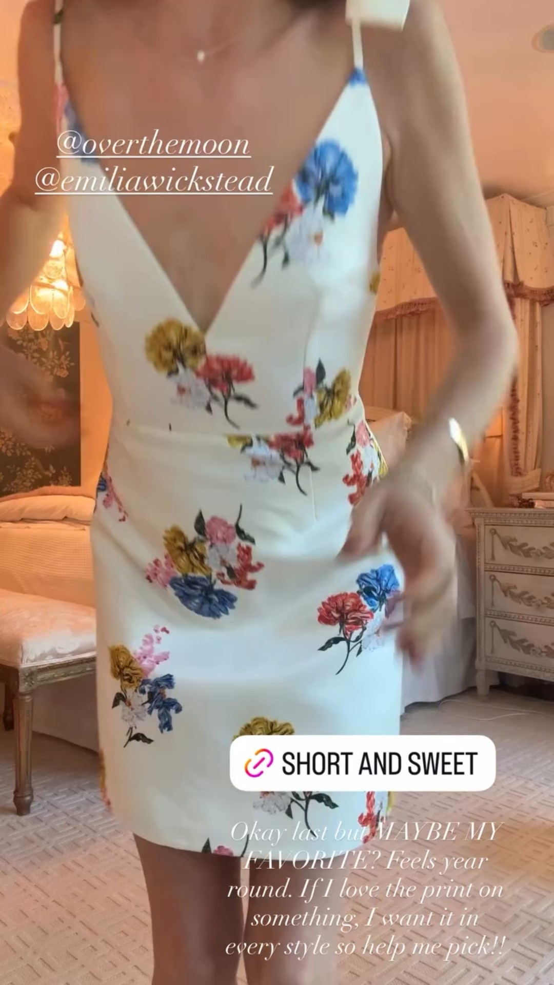 @overthemoon @emiliawickstead  Okay last but MAYBE MY FAVORITE? Feels year round. If I love the print on something, I want it in every style so help me pick!!