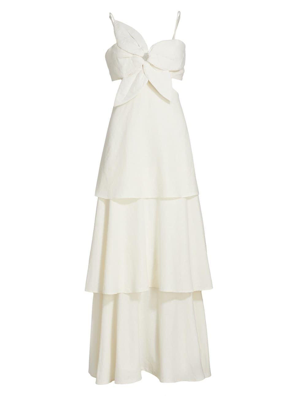 Flower Tiered Maxi Dress | Saks Fifth Avenue
