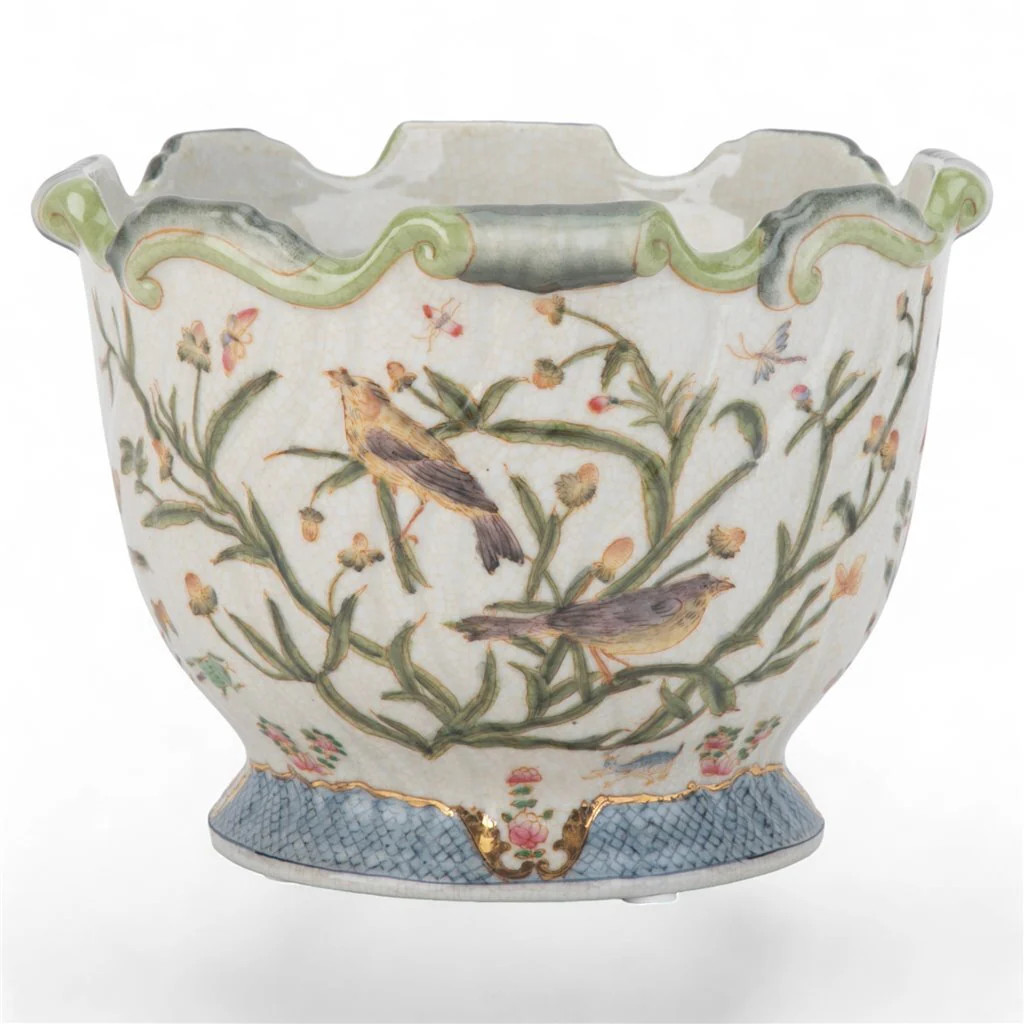 Meadowvine Porcelain Cachepot | Caitlin Wilson Design