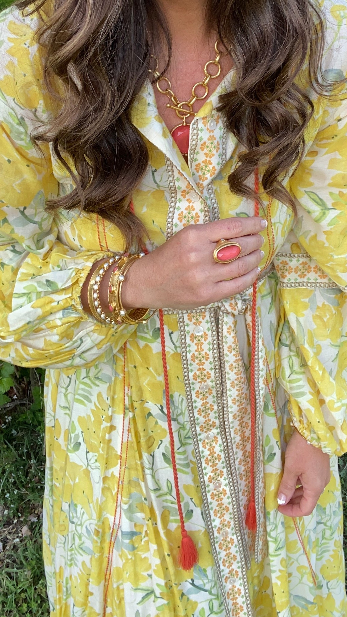 Yellow + orange // summer dress / spring dress / feminine outfits / summer jewelry 

#LTKStyleTip #LTKFindsUnder100 #LTKSeasonal