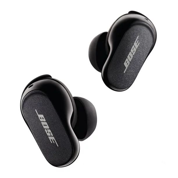 Bose QuietComfort Earbuds II, Noise Cancelling True Wireless Bluetooth Headphones, Black | Walmart (US)
