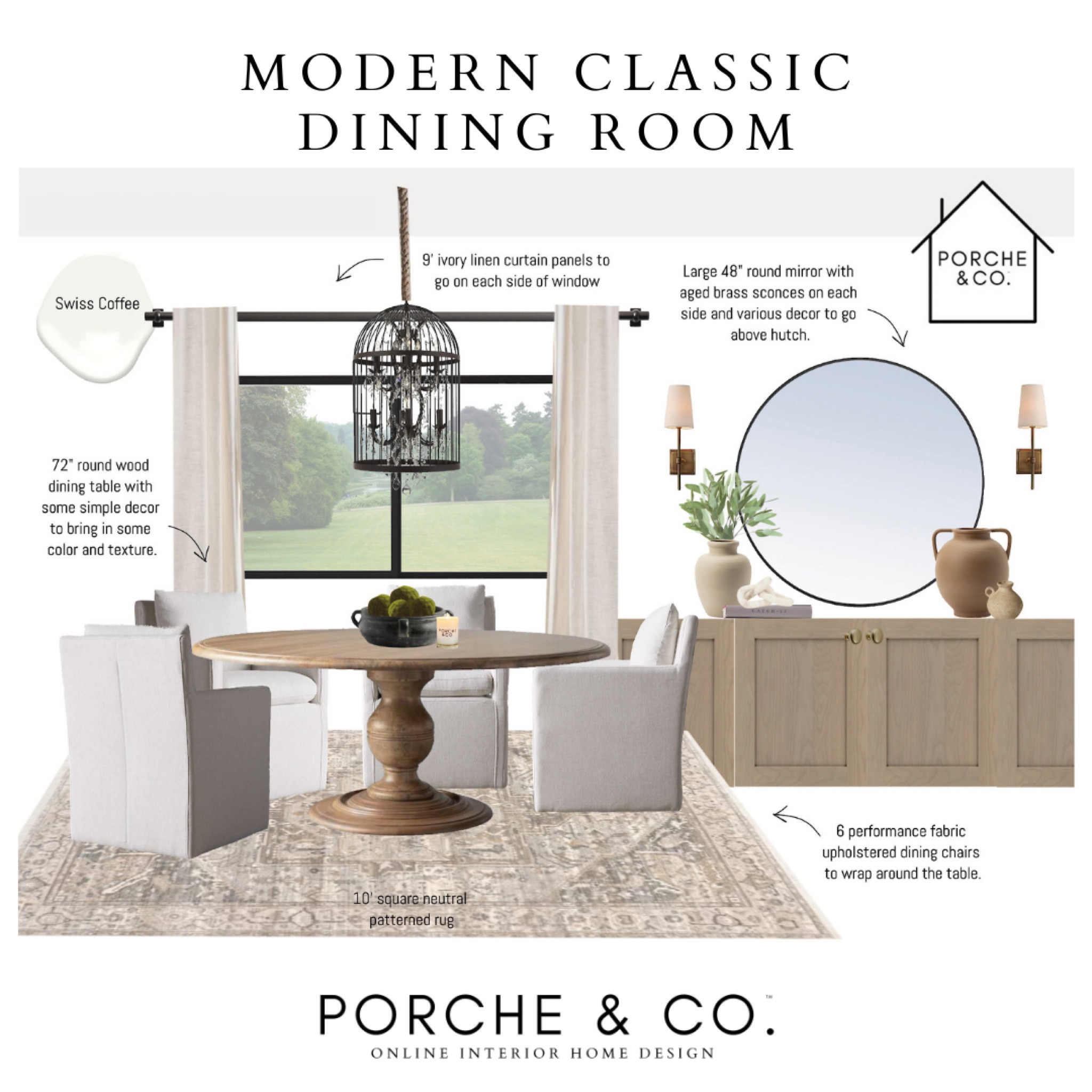 Dining room, dining room inspo, dining room design, dining room mood board, round dining table, dining chairs, console decor, transitional design 

#LTKstyletip #LTKhome #LTKSeasonal