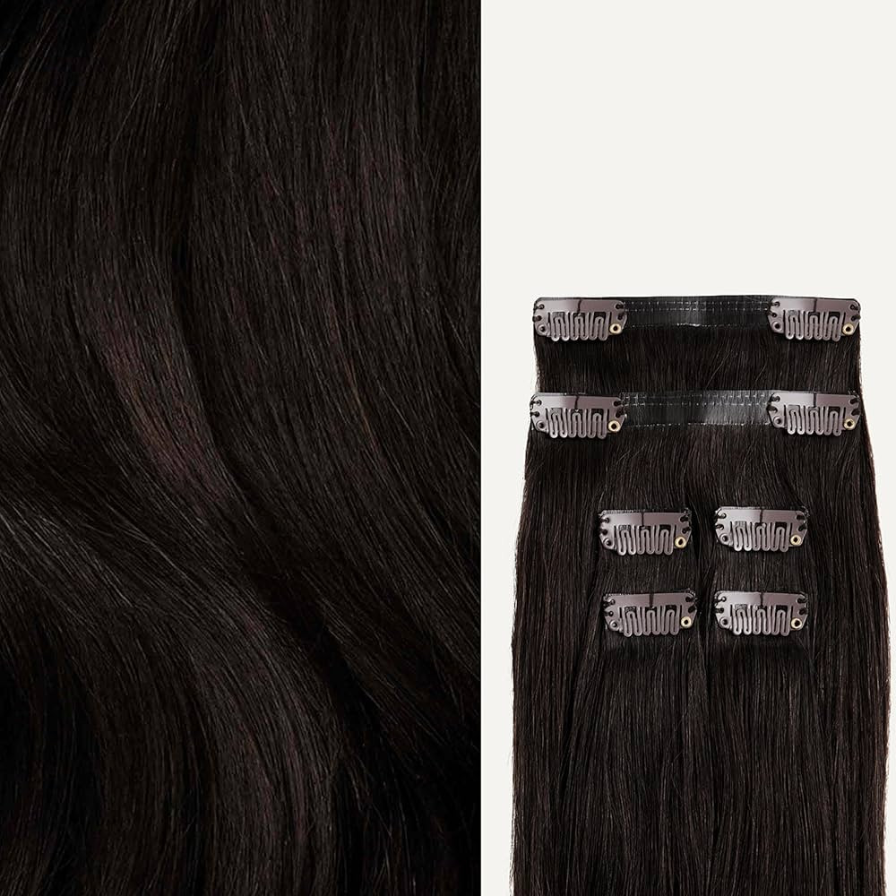 Luxy 100% Remy Human Hair Extensions for Thin Hair Thinning Hair Fill-Ins – 6 Seamless Wefts Mu... | Amazon (US)