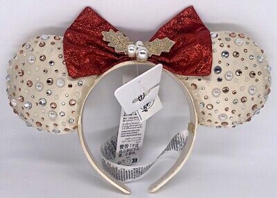 Disney Parks Baublebar Holiday Christmas Minnie Mouse Ears Headband 2022  | eBay | eBay US