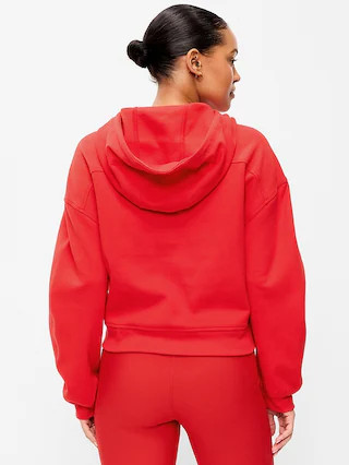 Dynamic Fleece Half-Zip Hoodie Sweatshirt | Old Navy (US)