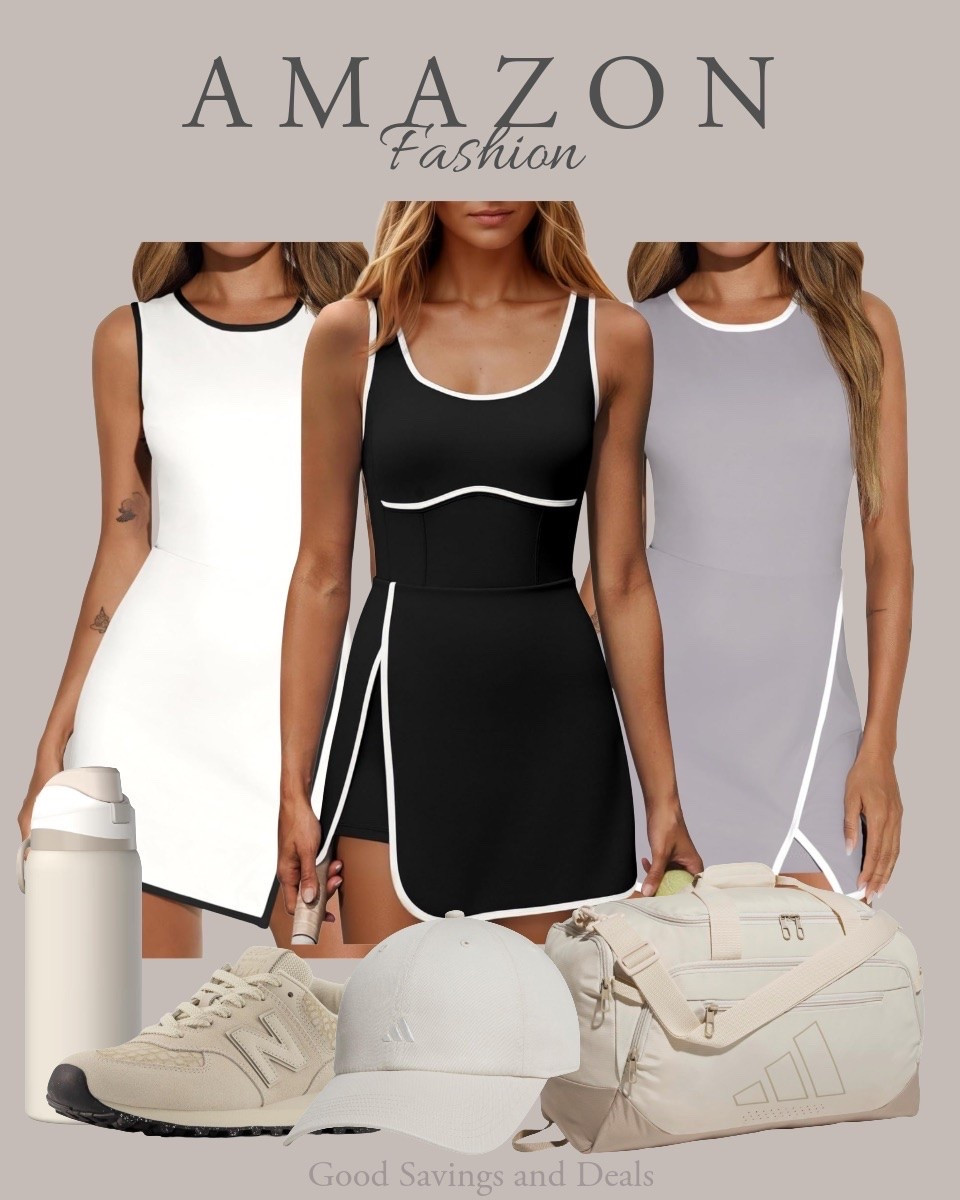Stylish and sporty essentials for your next workout. Amazon athletic fashion. Pickleball outfit ideas.

#LTKootd #LTKActive #LTKfitnessgoals