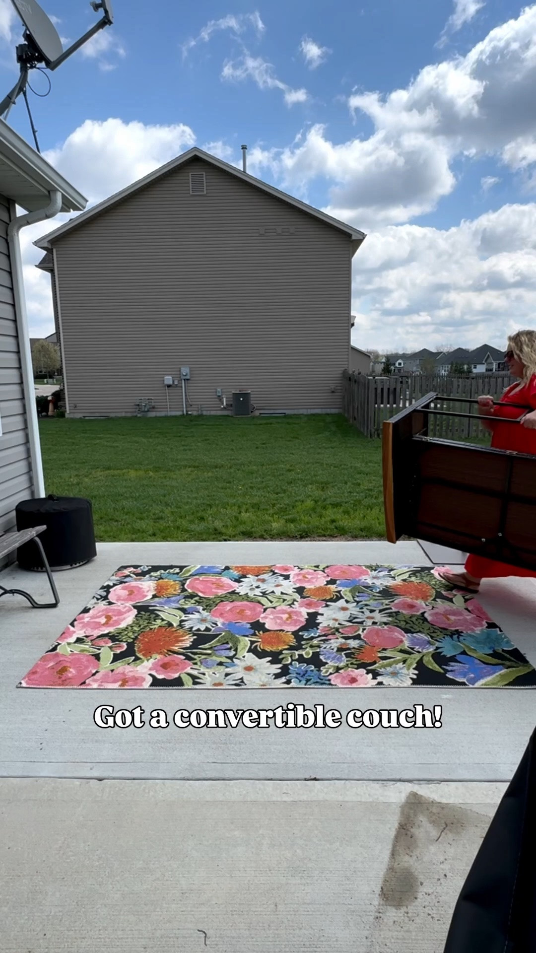 Coolest convertible patio couch you’ve ever seen?? I think YES 👏🏼 @Wayfair

#LTKHome #LTKSeasonal