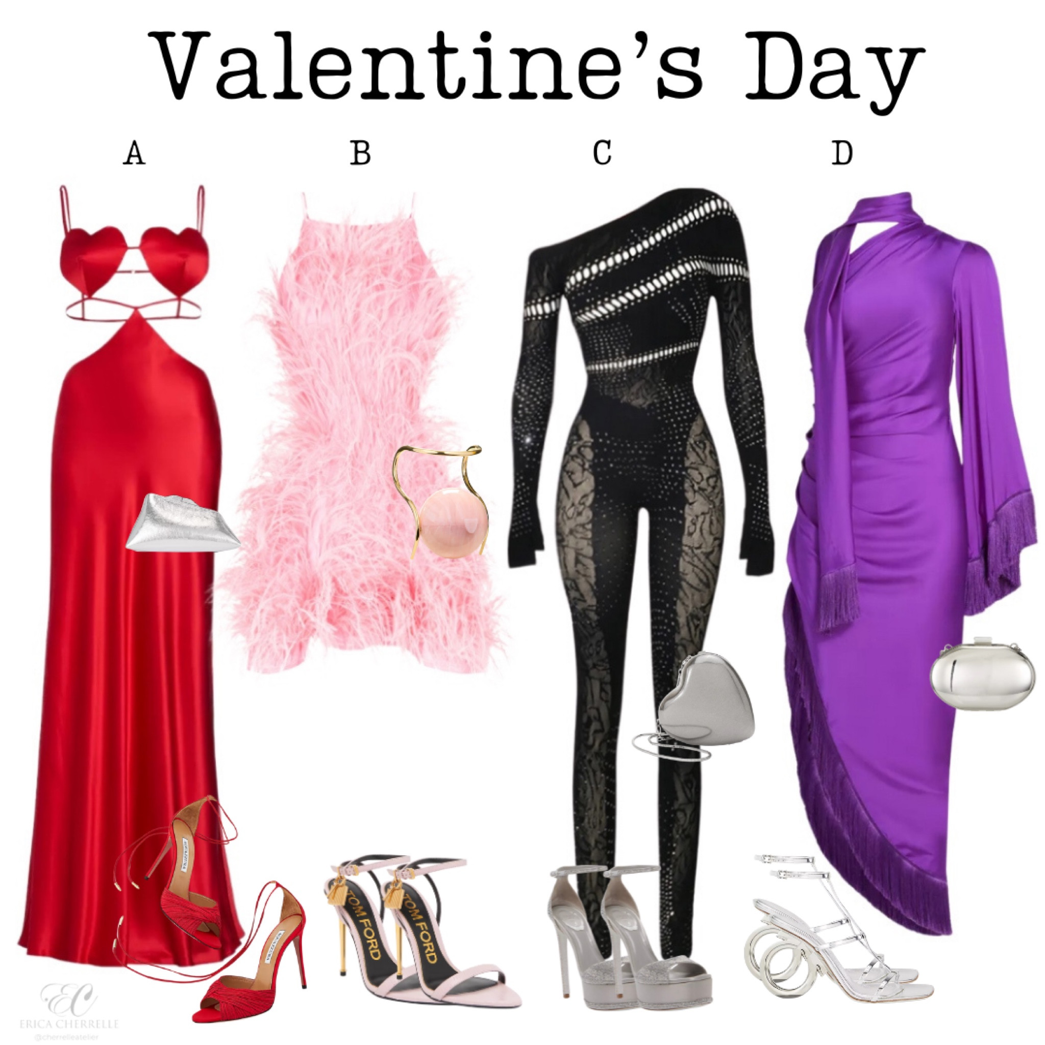 Valentine’s Day 2024 💘 🧸 Date Night (Choose A,B,C,D)

⠀⠀⠀
📌DM/Email for virtual styling services⠀⠀⠀⠀⠀⠀⠀
• ⠀⠀⠀⠀
• Save this post for future inspo
• ⠀⠀⠀⠀
Follow @cherrelleatelier for daily outfit inspiration 🪡
• ⠀⠀⠀⠀
• ⠀⠀⠀⠀
• ⠀⠀⠀⠀
#outfitideas #Outfitinspo #outfitinspiration #ootd #virtualstylist #styleinspo #ericacherrelle #fashioninspo #virtualstyle #styleinspiration #instafashion #valentinesdayoutfit  #valentinesday #valentinesdayoutfitideas #vday 

#LTKparties #LTKshoecrush #LTKstyletip