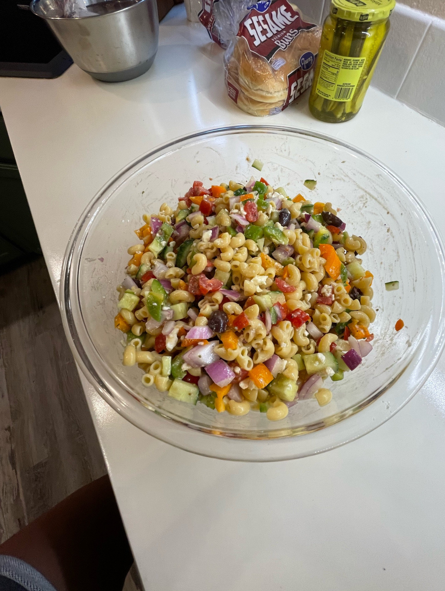 Made this gorgeous salad in less than 10 mins with my favorite little veggie chopper! 

#LTKFindsUnder50