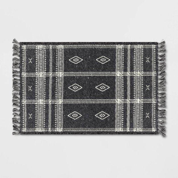 2'3"x3'9" Southwest Plaid Accent Rug - Project 62™ | Target