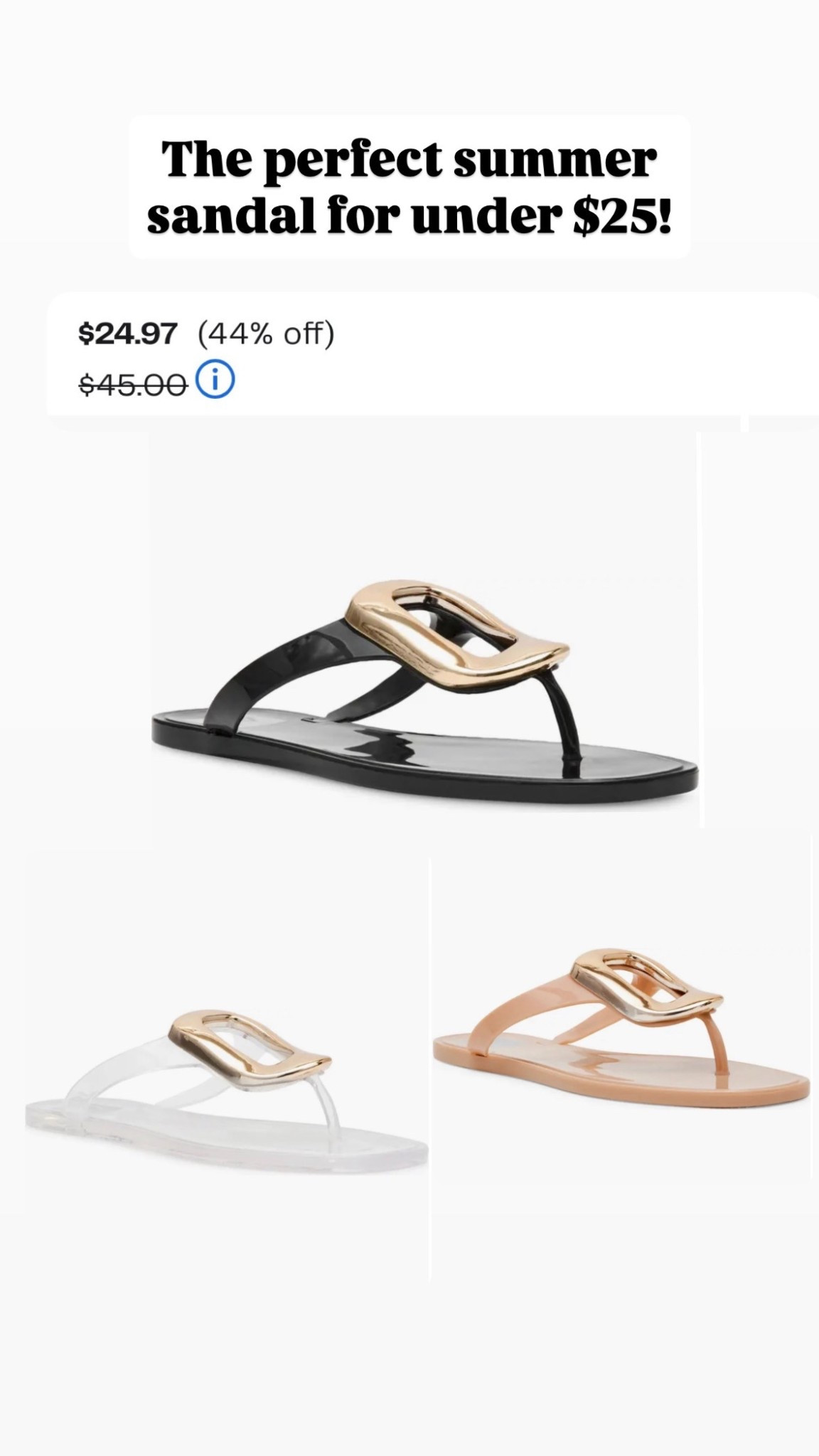 Perfect Summer Sandal - on sale for under $25

#LTKTravel #LTKSaleAlert #LTKSeasonal