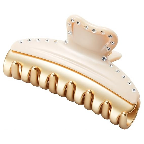 Premium Hair Clips for Women, 3 Inch Medium Claw Clips for Thick Thin Hair Women, Non-Slip French... | Amazon (US)