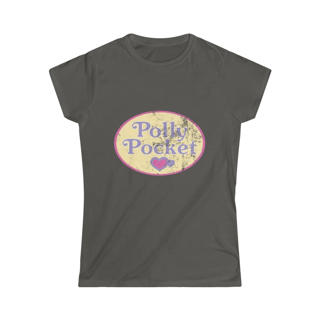 Polly Pocket Retro Women's Softstyle Tee 80s Style - Etsy | Etsy (US)