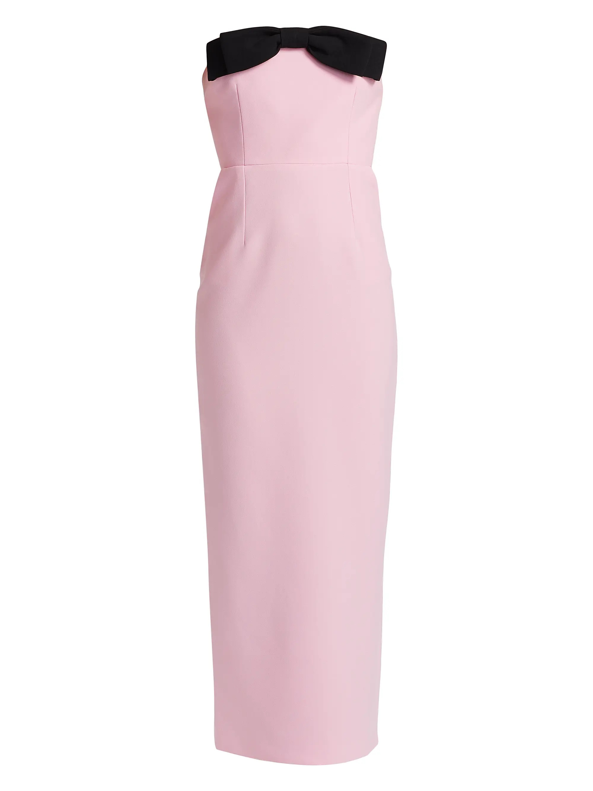 The New Arrivals Ilkyaz Ozel Elea Bow Strapless Cocktail Gown | Saks Fifth Avenue | Saks Fifth Avenue