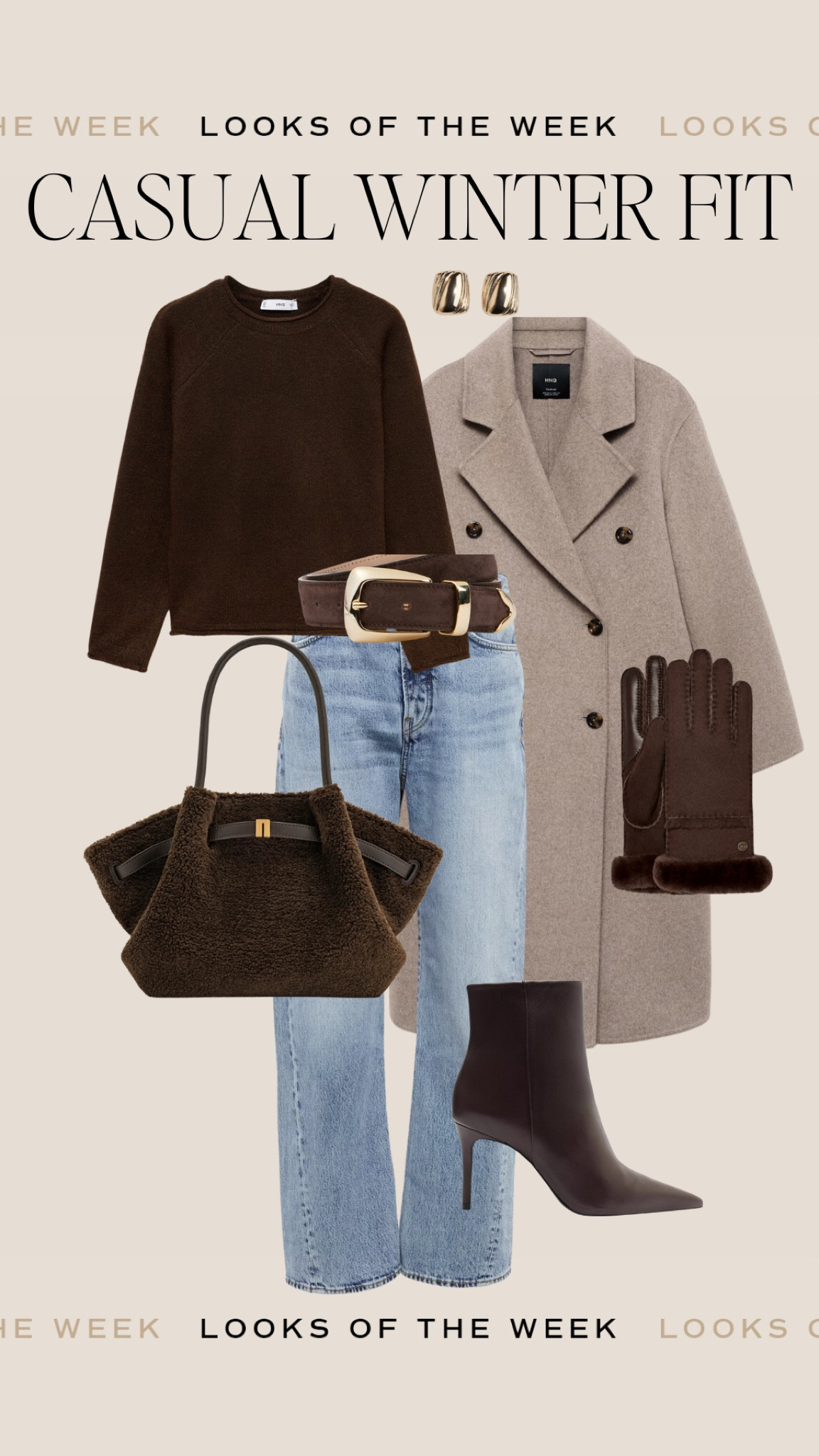 Casual winter outfit 