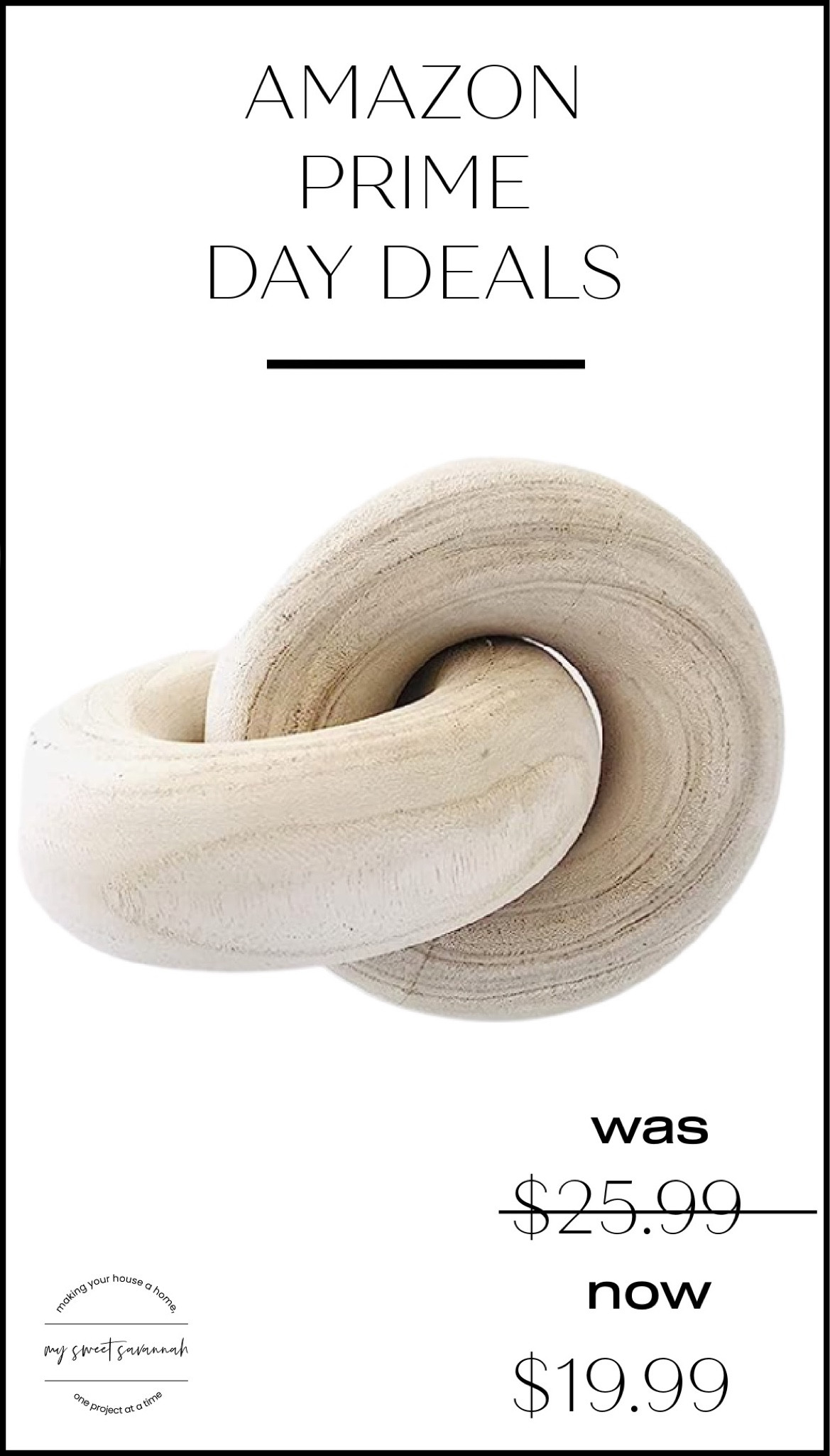 Wood knot shelf decor. 
Home decor
-“amazon prime deals 
Chain decor
Link decor 
Modern farmhouse 

#LTKxPrimeDay #LTKhome #LTKsalealert