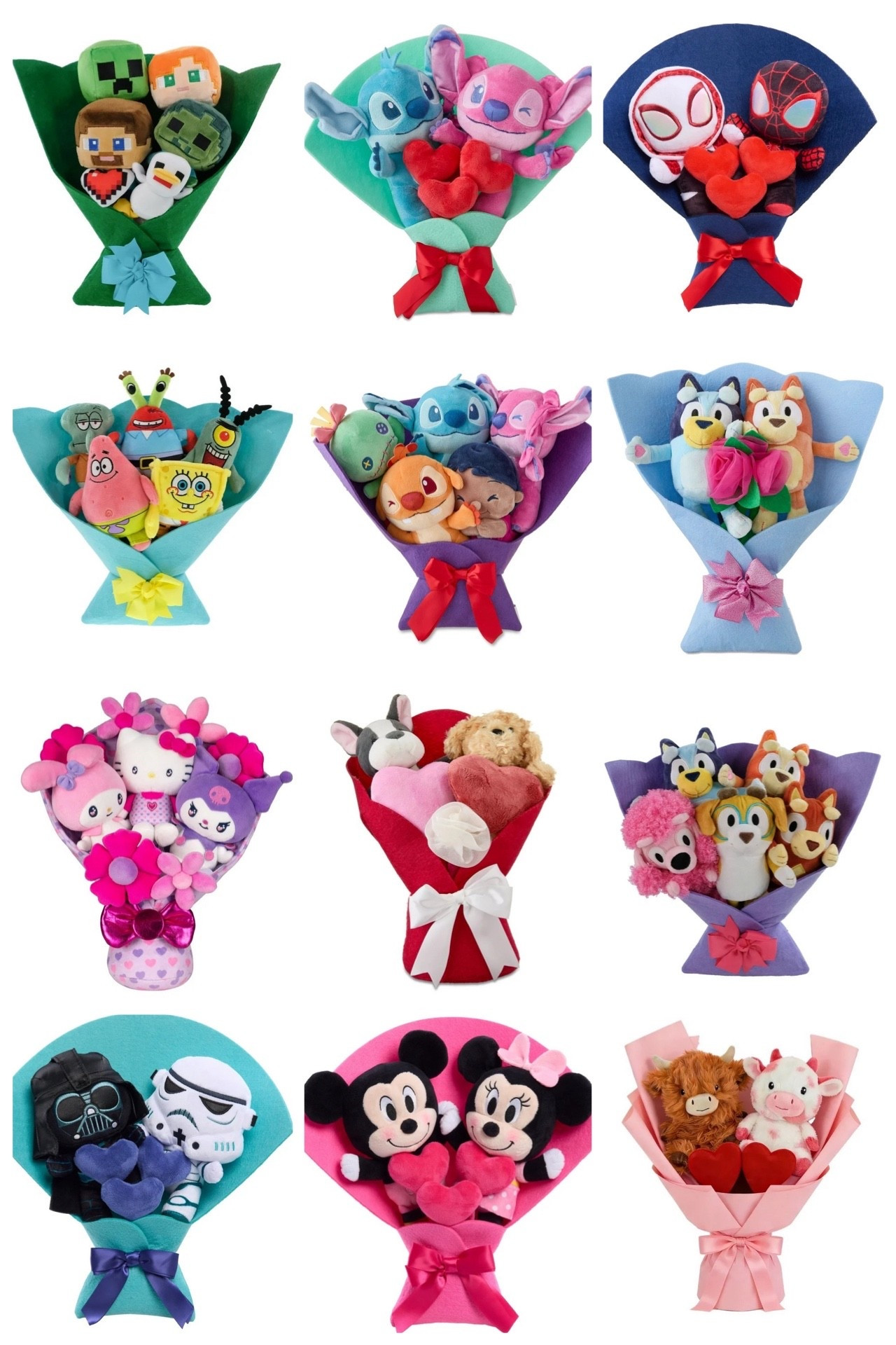 Plush Valentine bouquets! So cute if your kids still love stuffies!
.


#LTKValentine #LTKmomlife #LTKKids