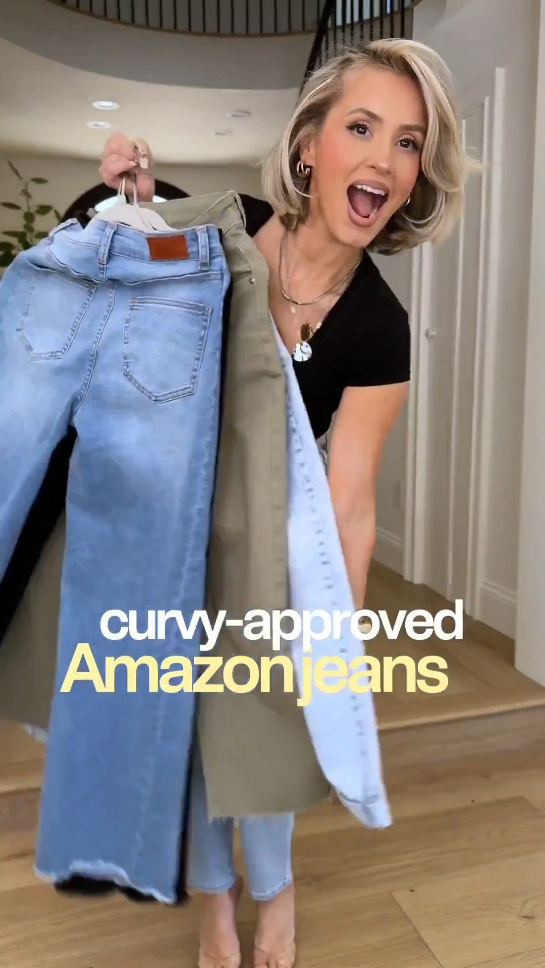 Curvy & petite approved stretch jeans from Amazon! 🙌🏼🔥🌶️ i’m wearing a size small or size 4

#LTKgrwm #LTKootd #LTKU