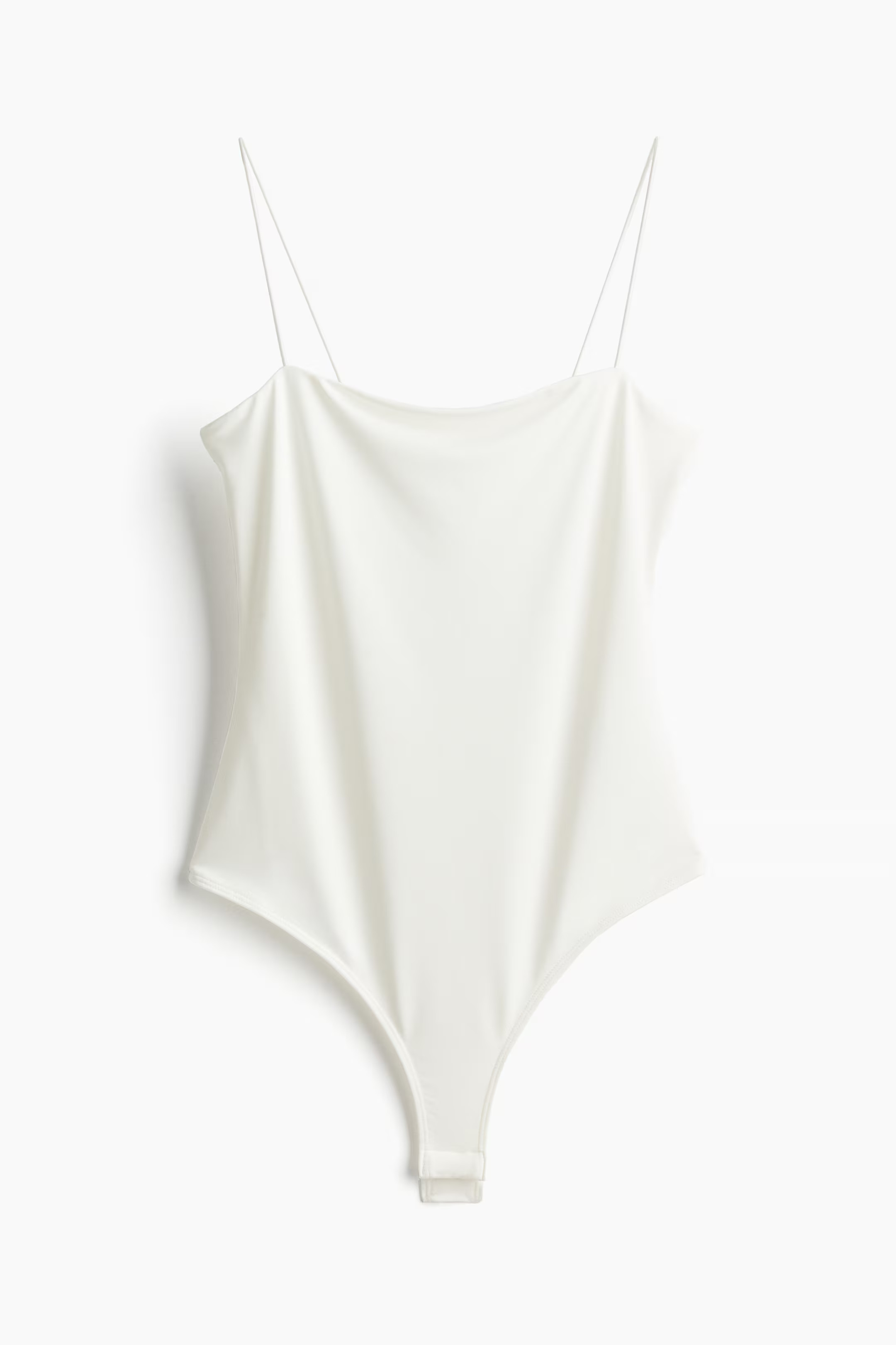 Bodysuit with Extra-narrow Shoulder Straps | H&M (US + CA)