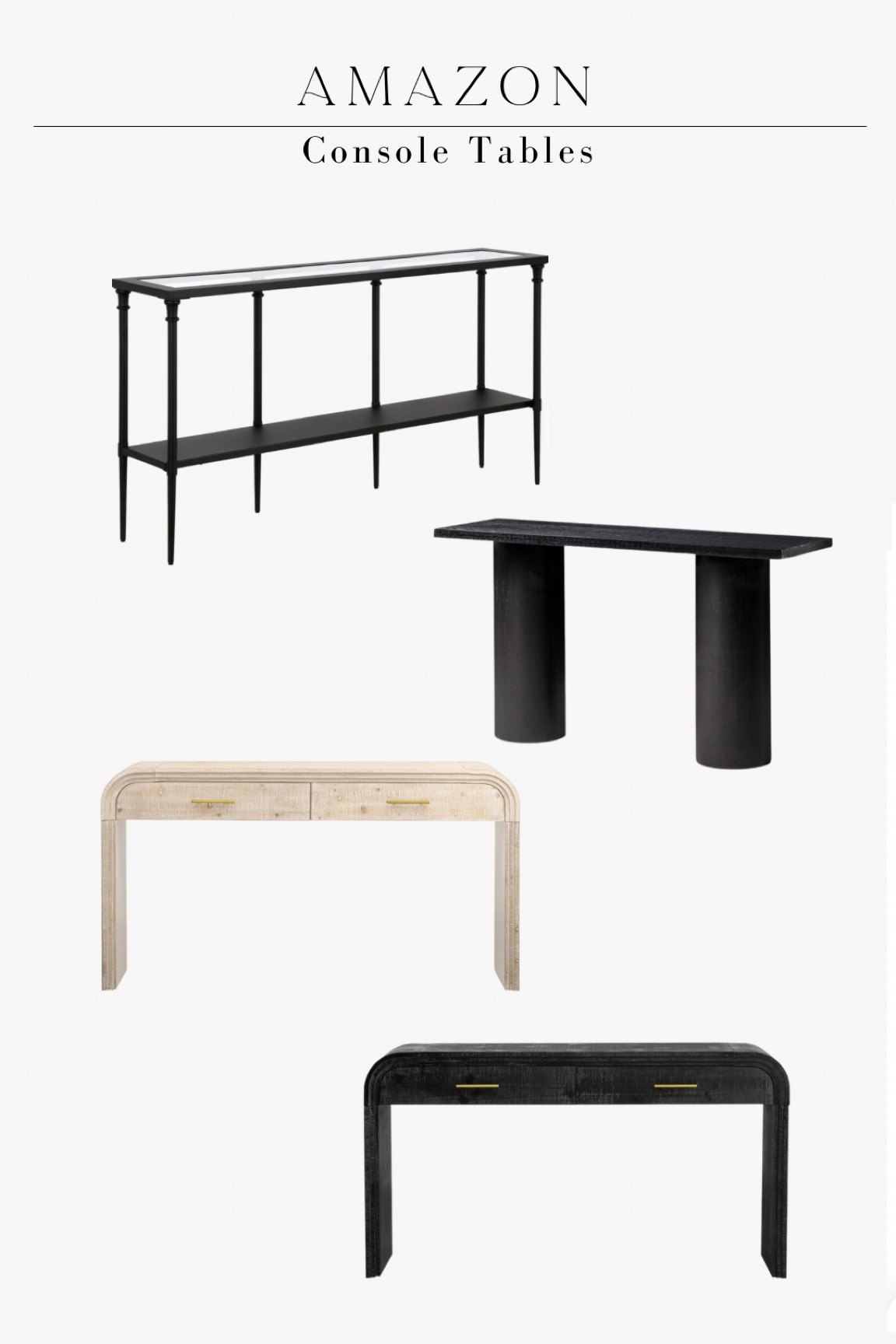 Amazon console tables!

#LTKSaleAlert #LTKHome #LTKStyleTip