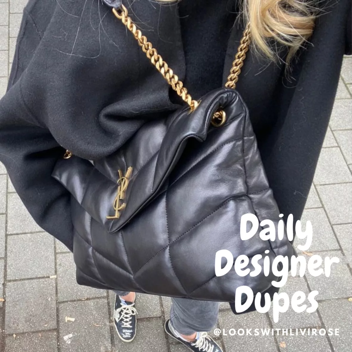 Designer Luxury Handbags Purses LOULOU PUFFER BAG Designer