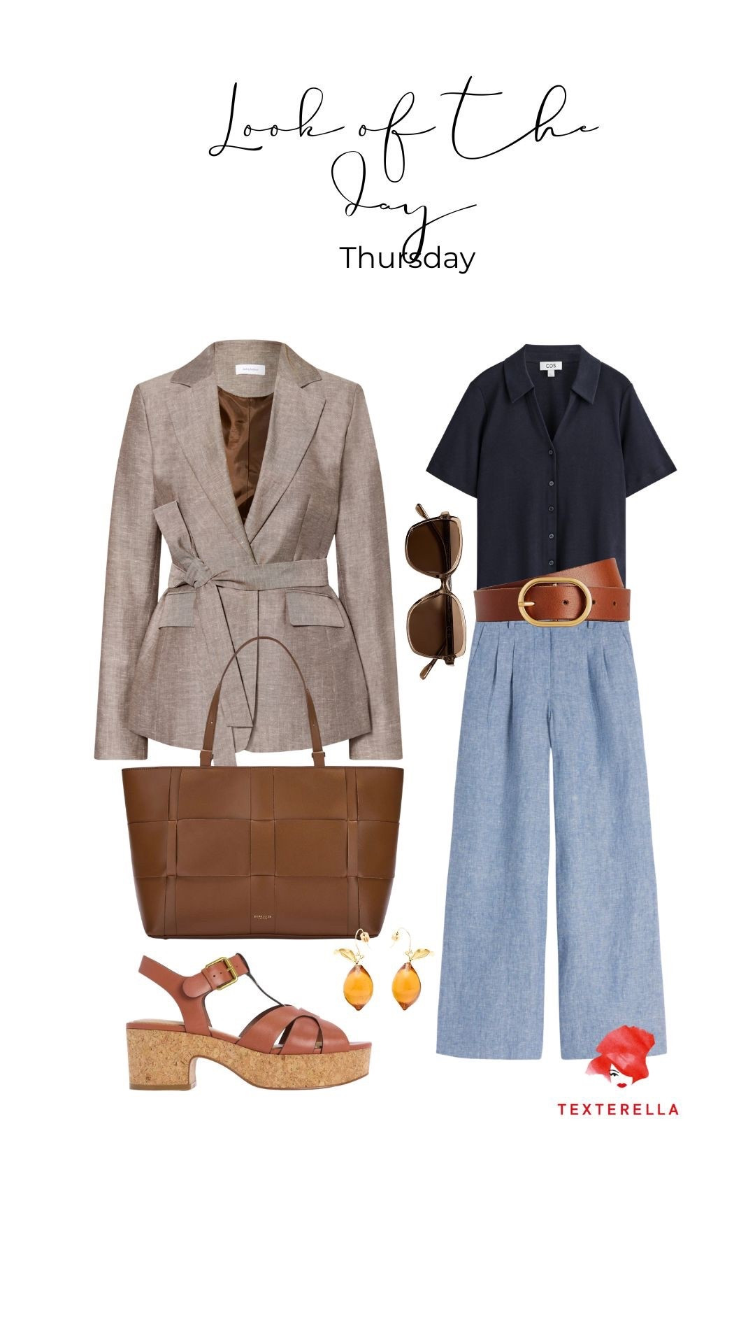 Spring Style Tip: Braun und Blau 🩵🤎

#LTKstyletip #LTKeurope #LTKü50