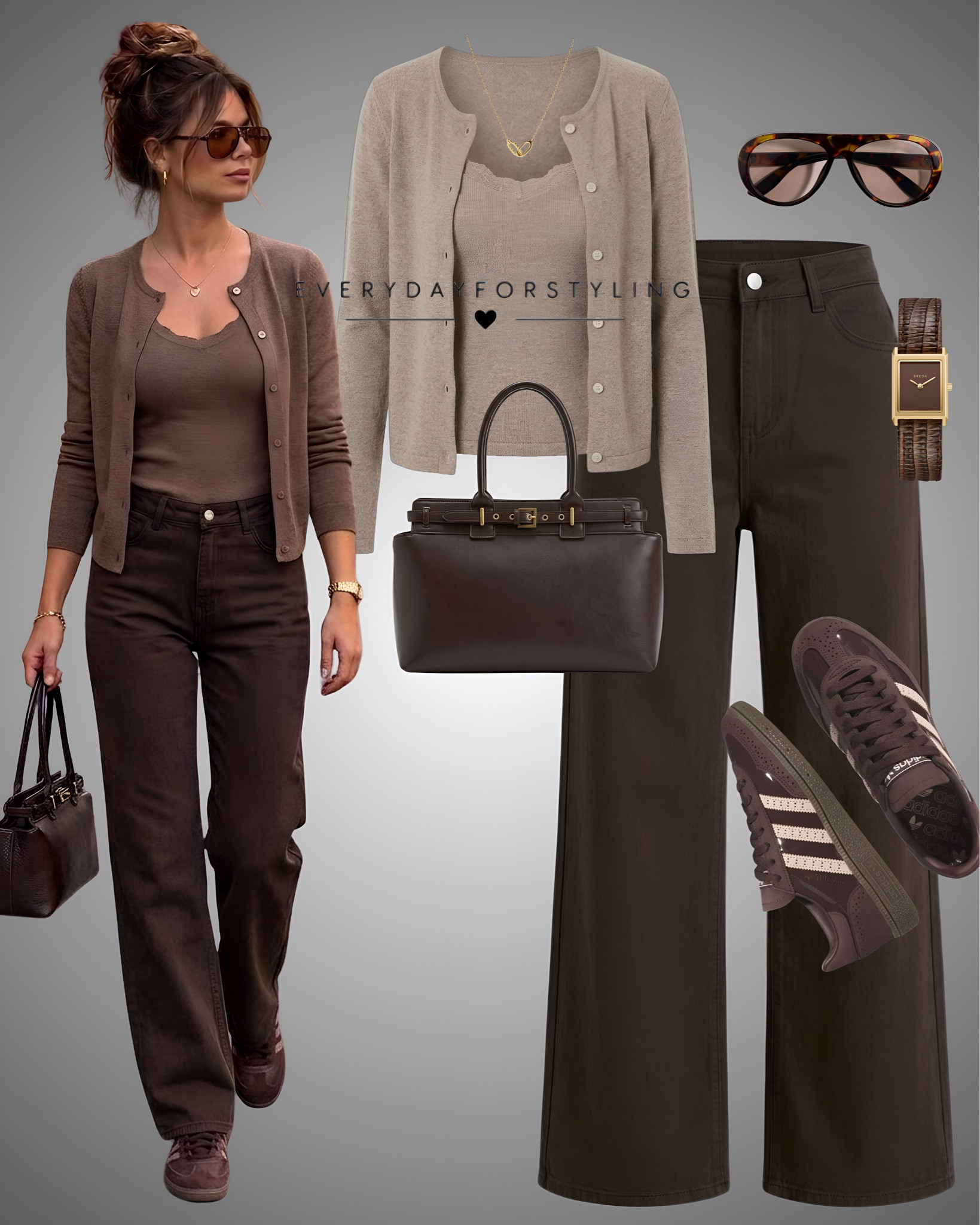 Use Coupon Code “WUS9everydayforstyling7749” to enjoy exclusive discounts on these stores on Shein! ❤️‍🔥

Tonal browns, a fitted cardigan and sneakers for everyday fall style 🤎

new in fall outfits for women 2026, new season fall outfit ideas USA, new season autumn outfit ideas UK, chic fall outfits for women over 30, elegant casual fall outfits for women, fall workwear outfit ideas for women, polished everyday fall outfits, fall outfits with striped tops, pink striped shirt fall outfit, plaid shirt jacket fall outfit, fall outfits with knee high boots, brown midi skirt fall outfit, brown and cream fall outfit ideas, cardigan and wide leg trousers outfit, cream jeans fall outfit ideas, dark brown trousers fall outfit, neutral autumn outfits for women, casual fall outfits with sneakers, sophisticated fall wardrobe ideas, new fall fashion trends 2026

#NewInFallOutfits #FallOutfitIdeas #AutumnOutfitIdeas #FallFashion2026 #AutumnOutfitsInspo

#LTKootd #LTKSeasonal #LTKTravel