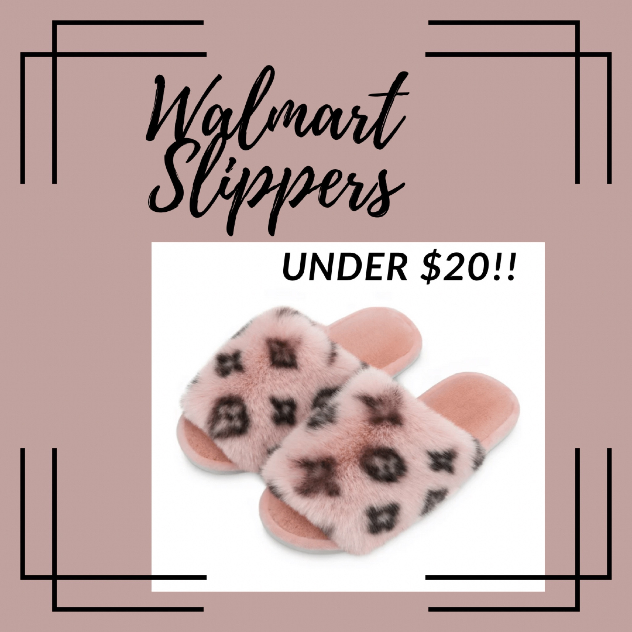 Calling all girlies to run don’t walk, to go get yourself a pair of these LV inspired house slippers! ✨ And whats even better than an amazing find for only $16.99! 

Find the link in my bio on my LTK
.
.
.
#ltk #slippers #lv #louisvuitton #walmart #liketoknowithome #liketoknowitstyle #liketoknowitunder50 #comfy #pink #fuzzyslippers #deals

#LTKunder50 #LTKsalealert #LTKstyletip