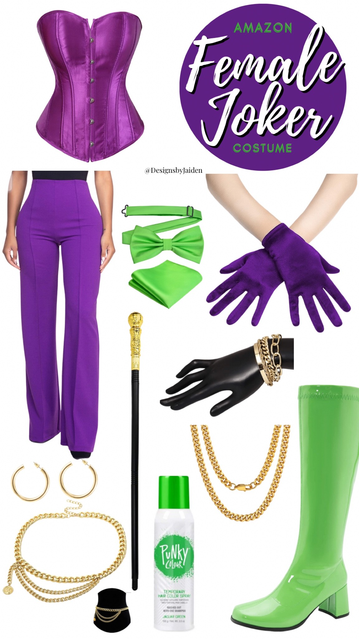 Female Joker Halloween Costume 💜 

Hi Bestie! You will look amazing in this amazon Halloween costume! Follow me here, and on my Pinterest: @DesignsbyJaiden for new content daily 🤍✨

Joker Costumes, joker Halloween costume, female joker Halloween costumes, female joker costumes, solo Halloween costumes women, women’s Halloween costume, amazon favorites, amazon must haves, amazon finds, amazon fashion, amazon Halloween costumes, duo Halloween costumes, bestie Halloween costumes, Batman and joker costumes, Halloween costumes, Halloween costumes trio, Halloween group costumes, baddie Halloween costumes, baddie costumes, hot costumes, group of four Halloween costumes, bff costumes for 2, best friend costumes, bff costumes ideas, duo Halloween costumes bff, bestie costume ideas, cute duo costumes, fire and ice, fire and ice costumes, fire costumes, ice costumes, hot costumes, cold costumes, Halloween duo costumes, Halloween, Halloween ideas, duo costume ideas, couple costume, friend group Halloween costumes, Halloween aesthetic, Halloween season, spooky, duo Halloween costumes 2022, duo Halloween costumes bff teens, baddie Halloween costumes, baddie Halloween costumes group, baddie Halloween costumes duo, baddie Halloween costumes for teens, baddie Halloween outfits, baddie outfits, baddie aesthetic, baddie Halloween outfits party, baddie Halloween outfits bff, hot Halloween costumes college, hot Halloween costumes, hot Halloween outfits, prime day deals, hot Halloween outfits couples, hot Halloween costumes for women, hot Halloween costume ideas, college party costumes, Halloween party costumes, college Halloween party costumes, ootd, amazon must haves, Amazon, amazon outfits, amazon Halloween, amazon favorites, amazon style, fairy costume, fairy cosplay, fairy Halloween costume, enchanted, fairy, wings, heels, orange aesthetic, fall colors, bodysuit, flower crown, Halloween fairy costume, amazon fairy costume, fall Ootd, trendy Halloween costume, Halloween party outfit idea #founditonamazon #LTKunder100,#LTKSeasonal #LTKSaleAlert #LTKShoeCrush 

#LTKHalloween #LTKstyletip #LTKHoliday #LTKunder50 #LTKCyberweek