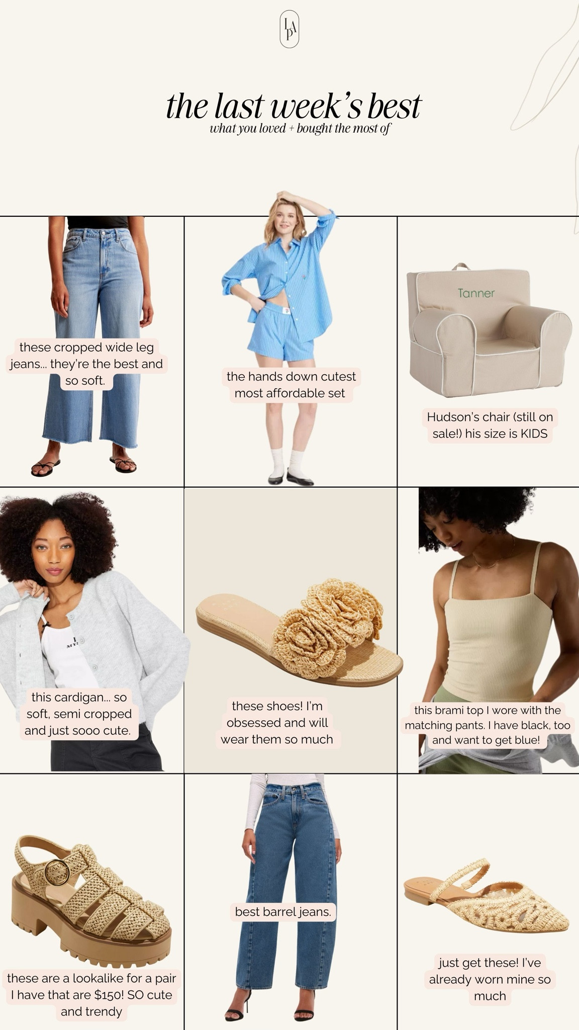 The last week’s best sellers! 