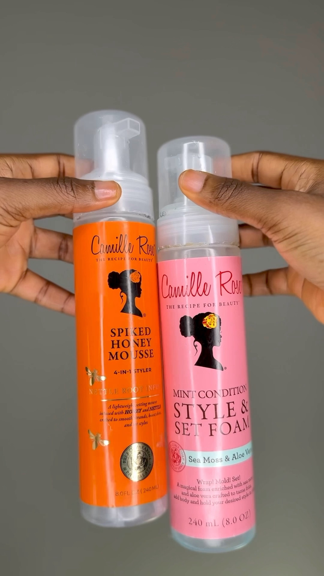 Camille Rose Mint & Condition Style & Set Foam Mousse and Spiked Honey Mousse. The way these mousse spell is so divine! Everytime I get a whiff, I feel like I could eat my hair 

#LTKsalealert #LTKSeasonal