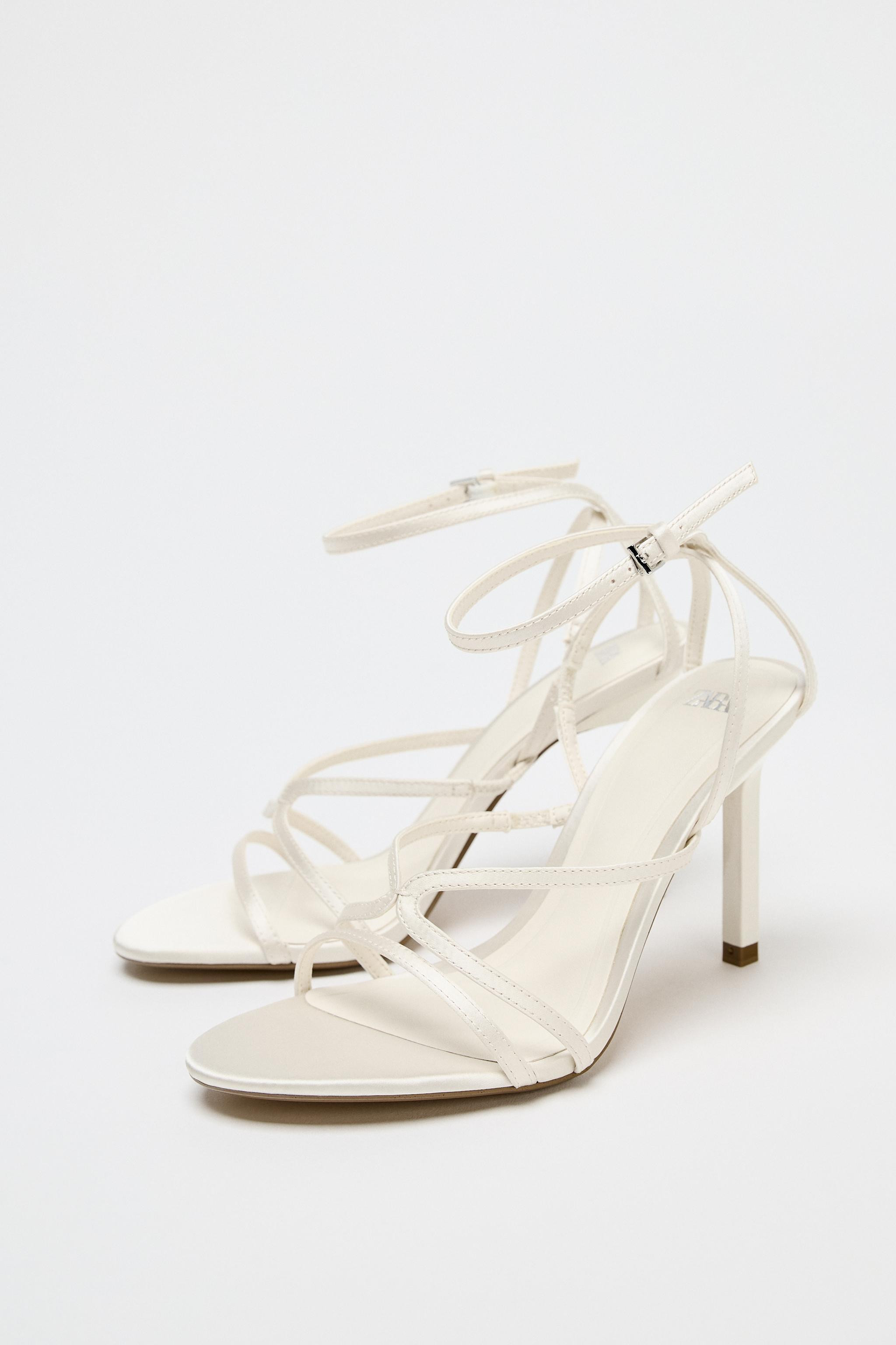 STRAPPY HEELED SANDALS LIMITED EDITION | Zara US