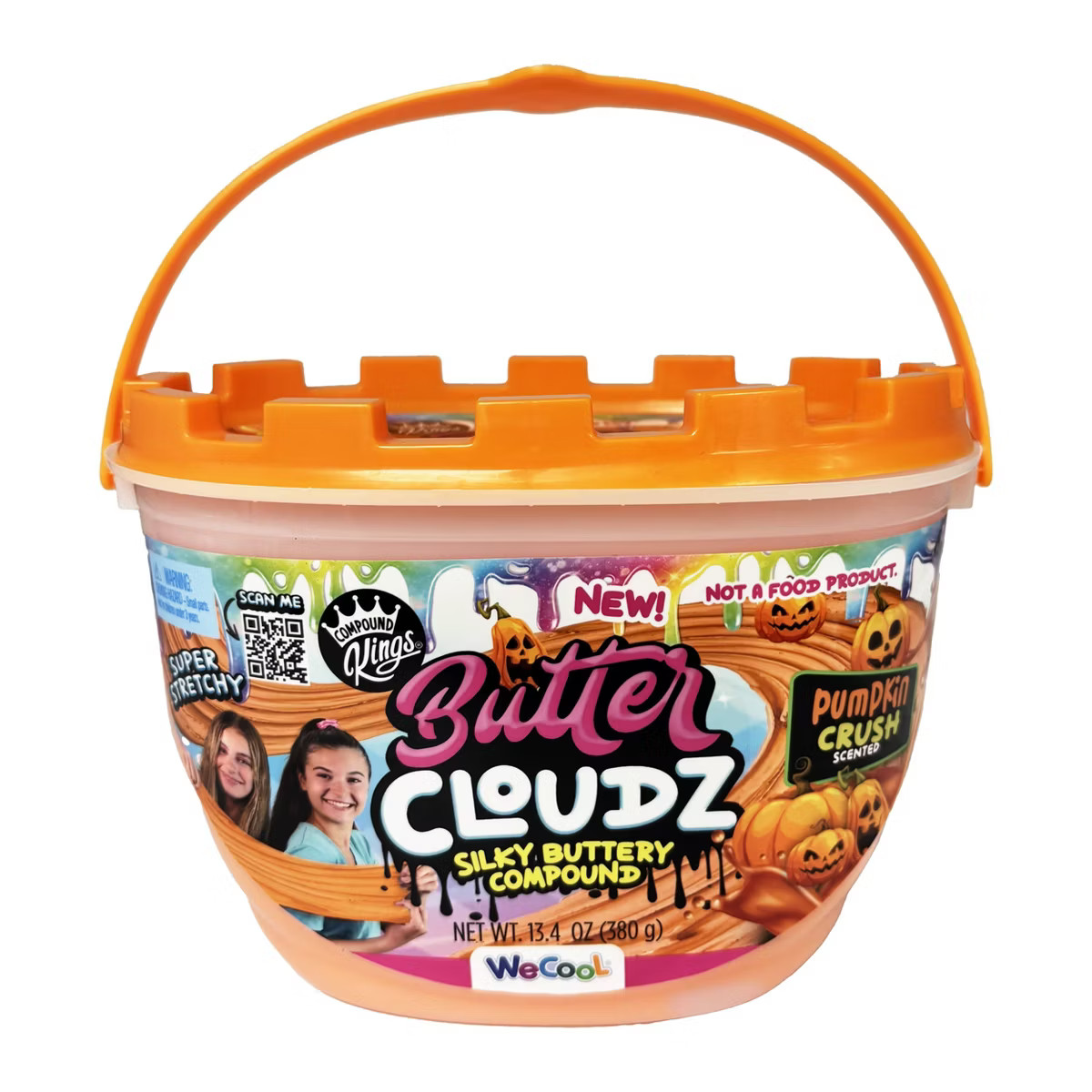 Compound Kings Halloween Pumpkin Crush Butter Cloudz Tub: Creative Thinking Slime for Kids & Adul... | Target