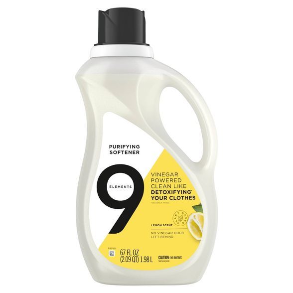 9 Elements Lemon Scent Liquid Purifying Softener - 67 fl oz | Target