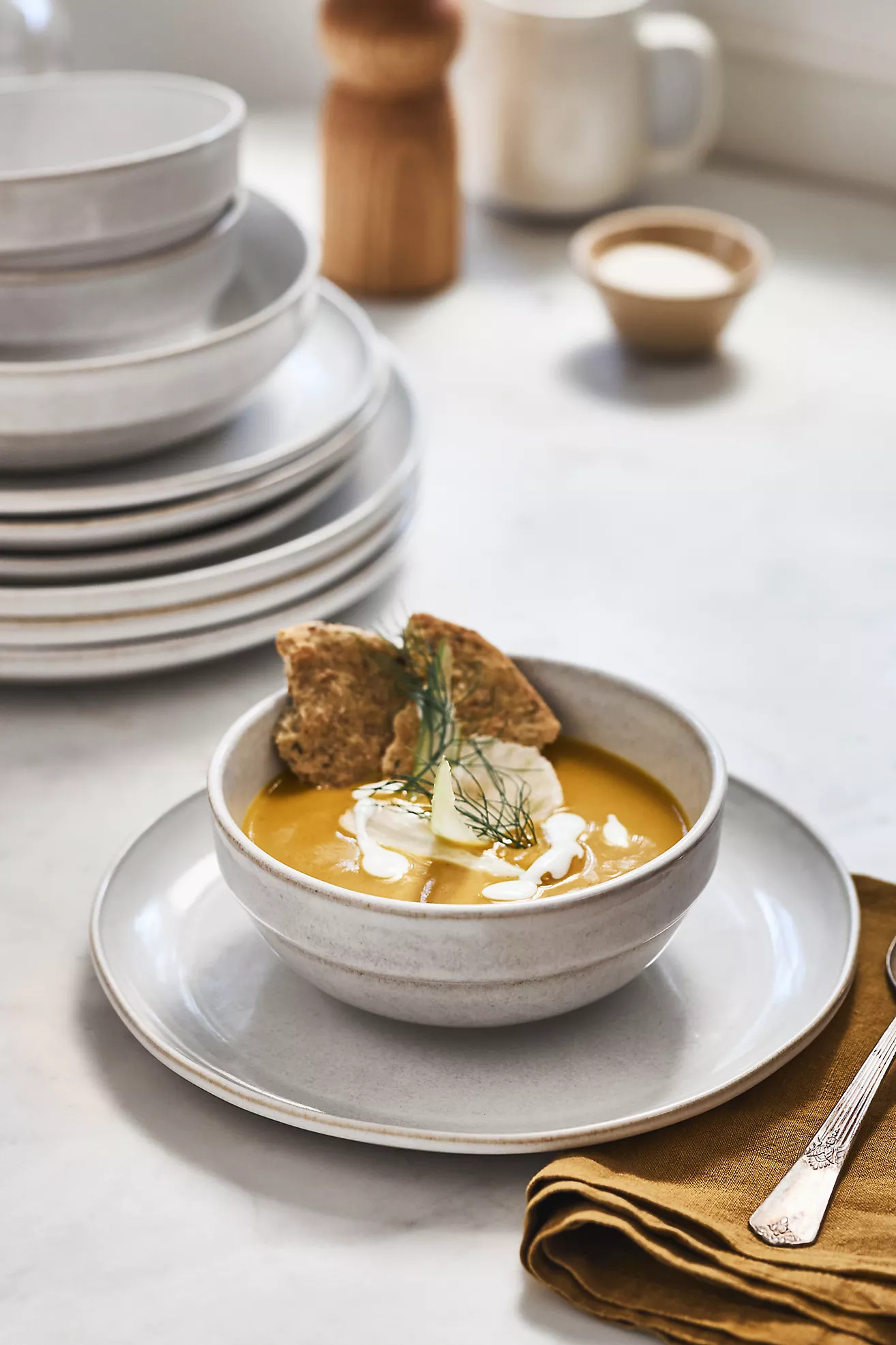 The Rowen Portuguese Stoneware Cereal Bowls, Set of 4 | Anthropologie (US)