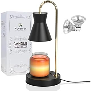 Amazon.com: Candle Warmer - Elegant Candle Lamp with Dimmer Switch & Light Bulb - Candle Wax Warm... | Amazon (US)