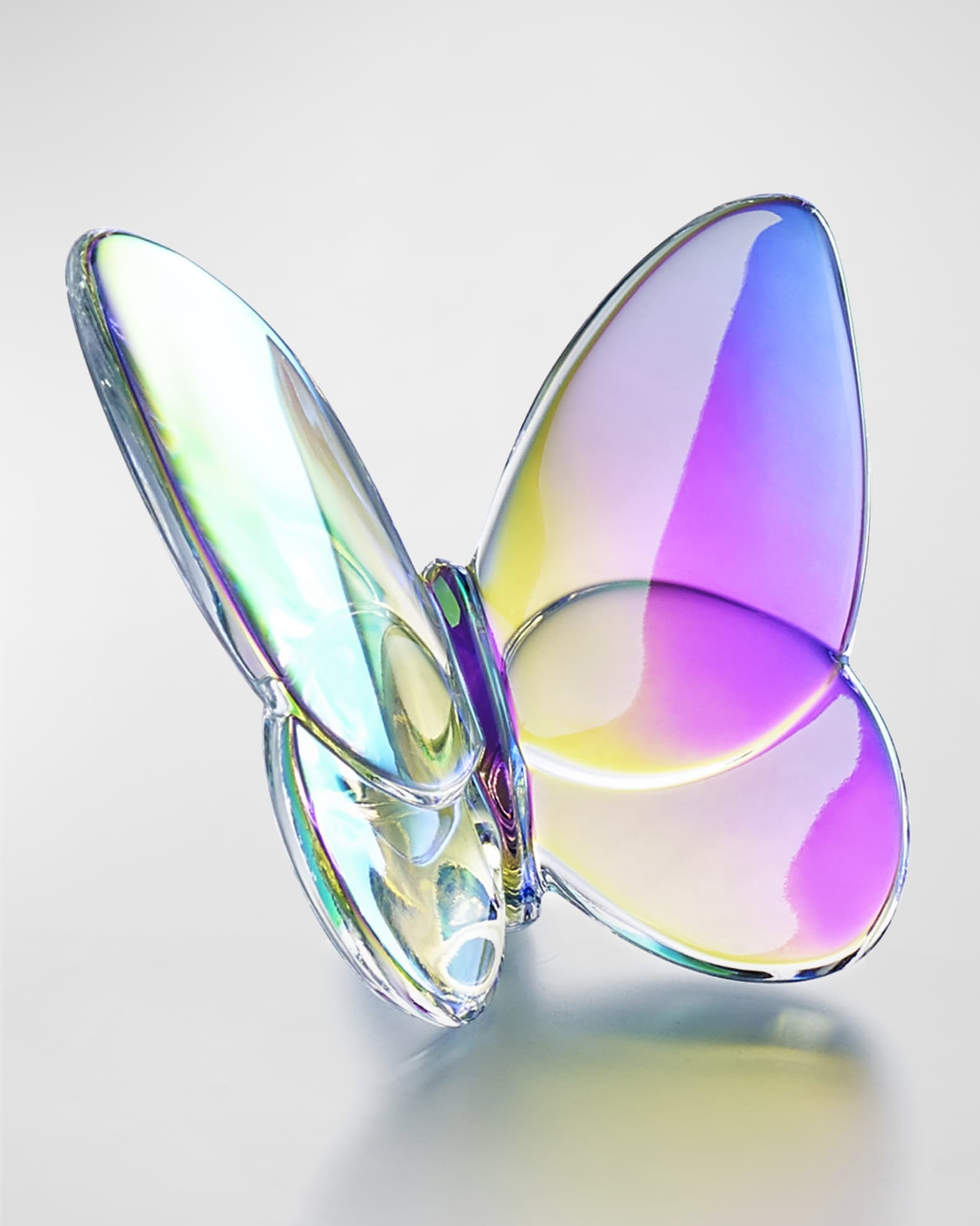 2.5" Lucky Crystal  Iridescent Butterfly | Neiman Marcus