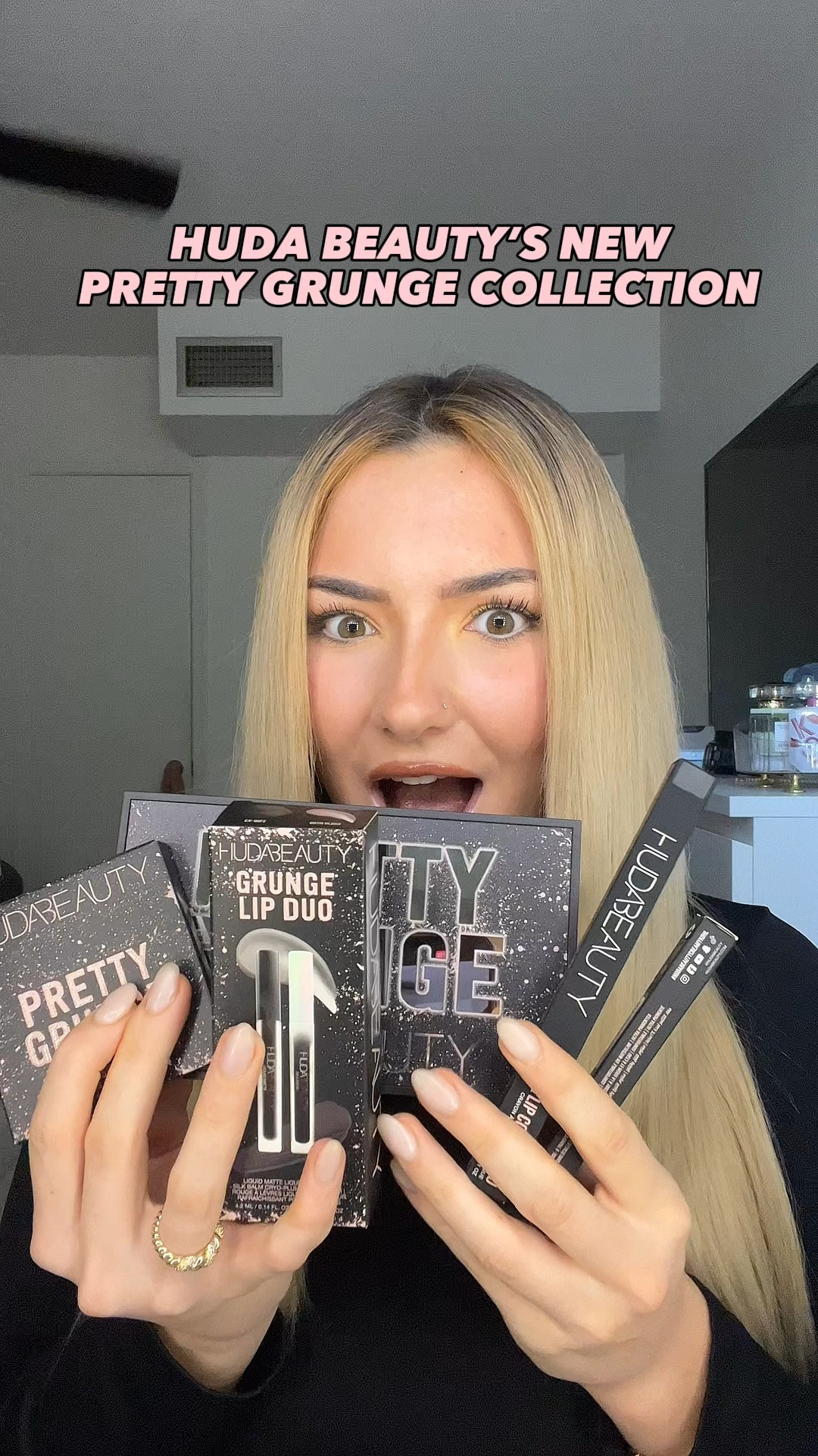 Huda Beauty’s Pretty Grunge Collection is so beautiful! 🖤 If you’re looking for a beautiful cool toned eyeshadow palette than definitely grab the Pretty Grunge Palette! Click below to shop ✨ Follow me for daily finds! ☁️

Eyeshadow, palettes, makeup tutorial, makeup unboxing, makeup haul, makeup favorites, Huda beauty, beauty favorites, beauty must haves, stocking stuffers ideas, eyeshadow palette, lip, lip liner, lip gloss, liquid lipstick, eyeliner, black eyeliner, blush, blush favorites, blush gloss, makeup aesthetic, sephora, Sephora gift sets, sephora sale, Sephora must haves, sephora finds, sephora value sets, holiday, holiday outfits, holiday makeup, holiday dinner, night out, party, party makeup, date night makeup, Smokey eye, Smokey eye tutorial, Smokey eye look, Sephora palettes, makeup bag #LTKHolidaySale #LTKGiftGuide #LTKSeasonal #LTKVideo #LTKsalealert #LTKU #LTKparties #LTKbeauty #LTKfindsunder100 #LTKstyletip