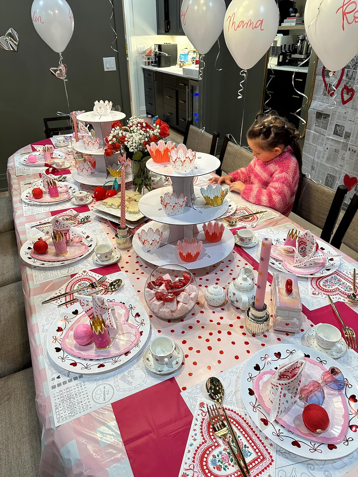 Linking some similar pieces to what we used for our set up! Can go along with any theme but such an easy way to spruce up a hangout or can easily be for a small get together or birthday party.

valentines day decor, valentines day, amazon party decor, amazon party set up, amazon party, amazon party finds, valentines day, dinner party at home, Dede Raad, dress up buttercup, Nashville, mom of 3, bump friendly 

 #LTKHome #LTKFindsUnder50 #LTKFindsUnder100