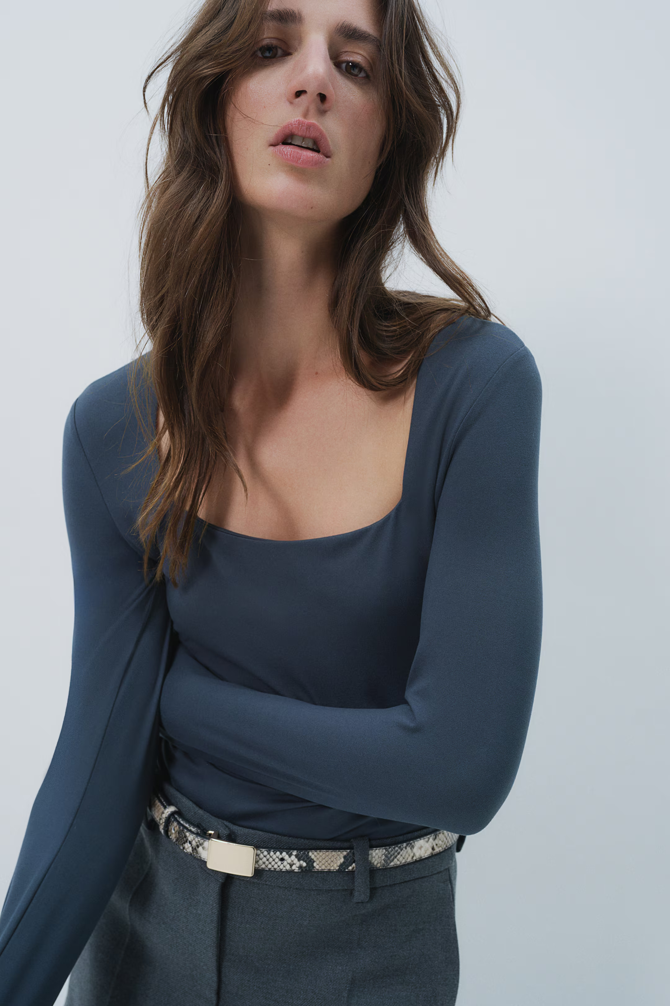 Long-sleeved Jersey Top | H&M (US + CA)