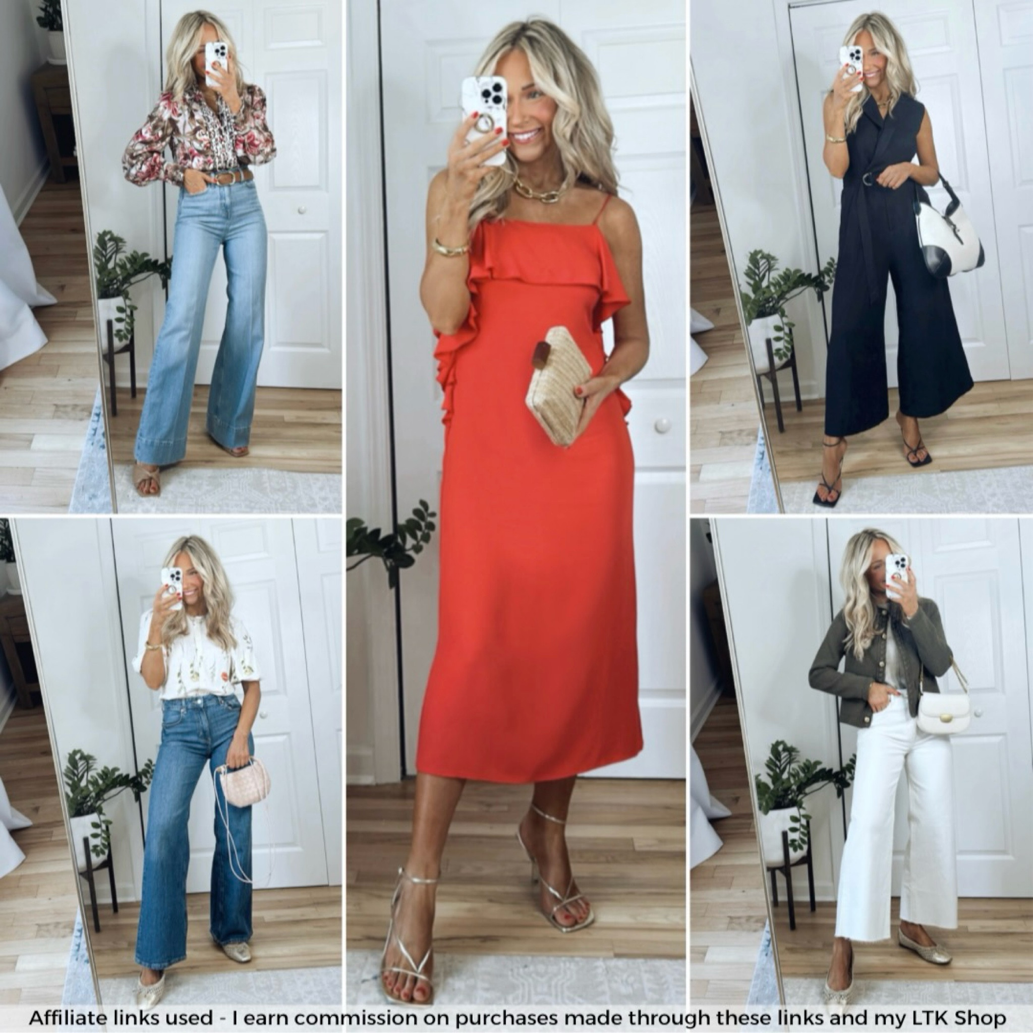 H&M outfits! Also linking the outfit I’m wearing in the Reel while unboxing (Use code “Nikki20” to save an additional 20% off the Karen Millen shirt. 

*Note- I paid for the Karen Millen shirt myself but I am partnering with Karen Millen during the month so they kindly gave me a discount code to share with my followers. I do not earn any additional commissions from the discount code.)